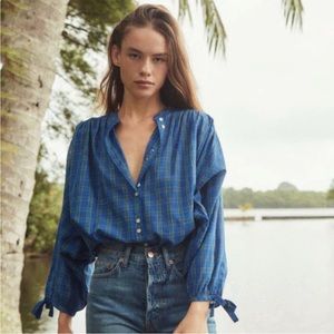 Doen O’Keeffe Park Lane Plaid Button Down